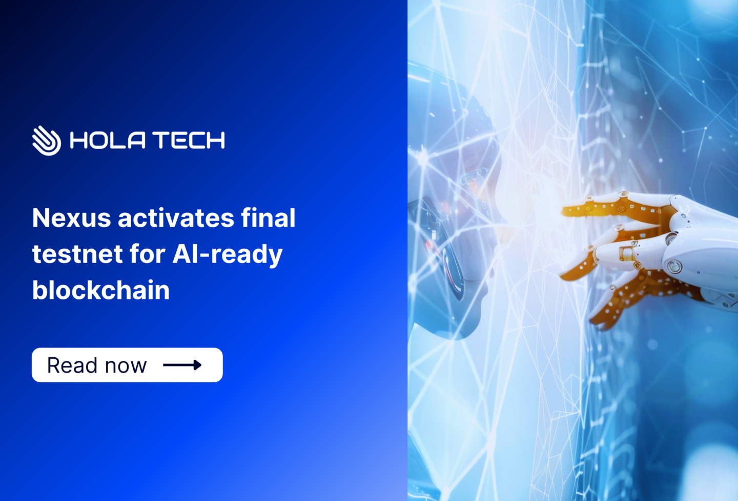 Nexus activates final testnet for AI-ready blockchain