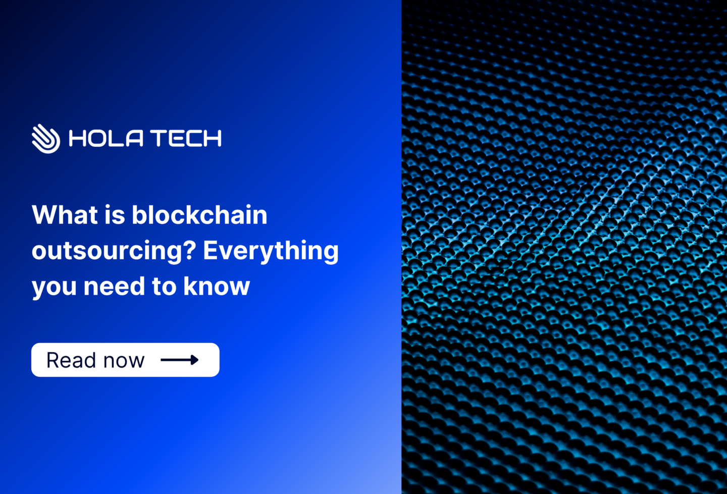 What is blockchain outsourcing?