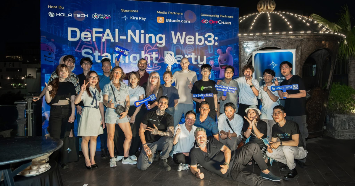 Defining the future: A recap of "DeFAI-ning Web3: Starlight Party"