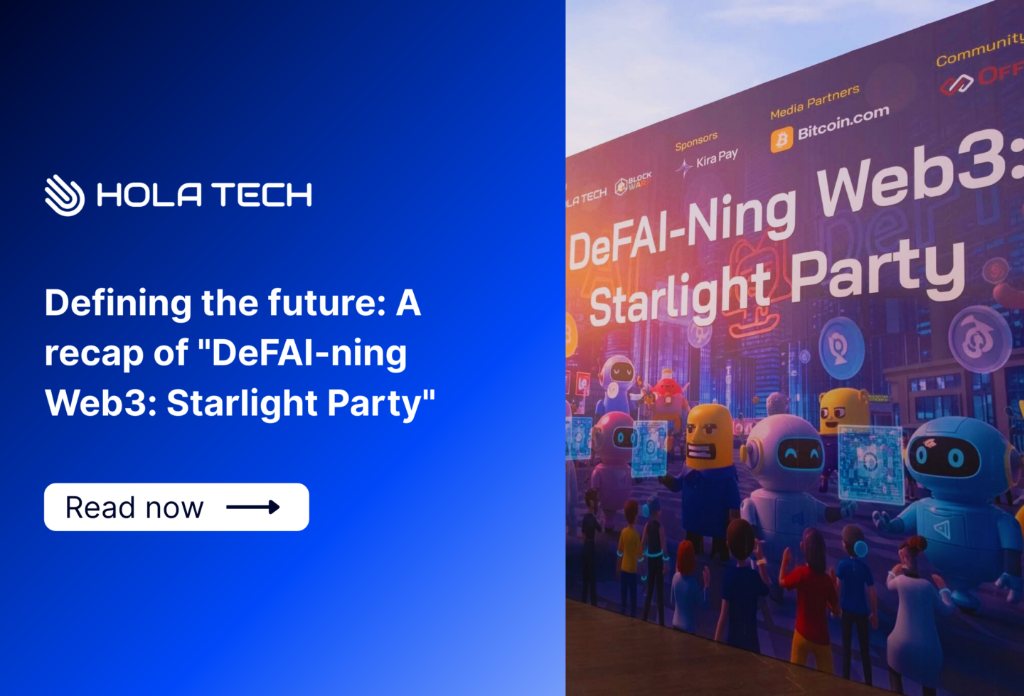 Defining the future: A recap of "DeFAI-ning Web3: Starlight Party"