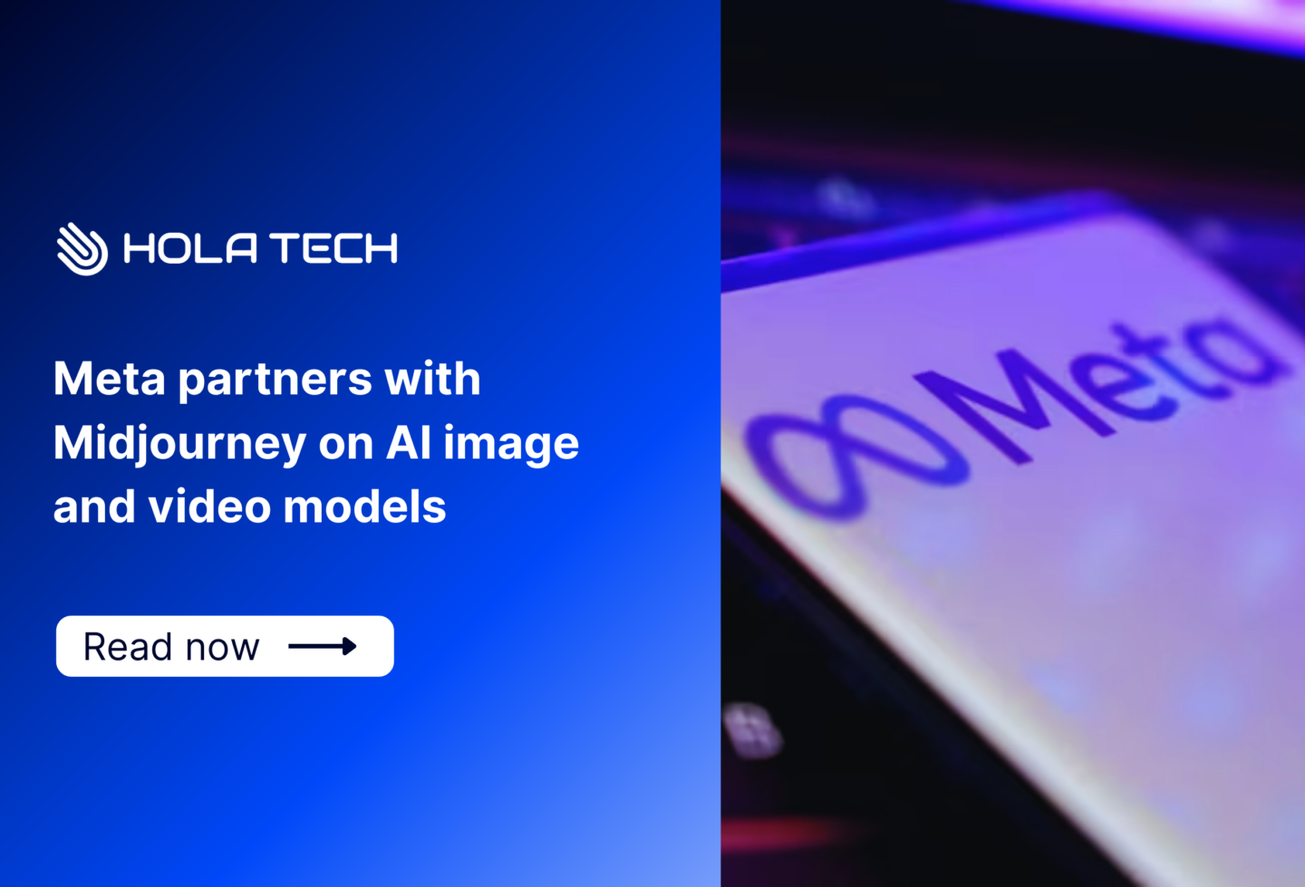 Meta partners with Midjourney on AI image and video models