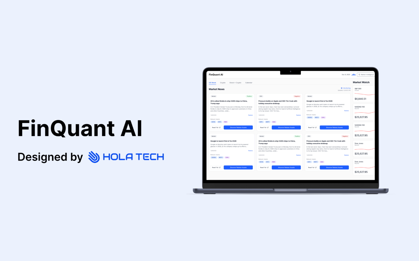 FinQuant AI 1st image