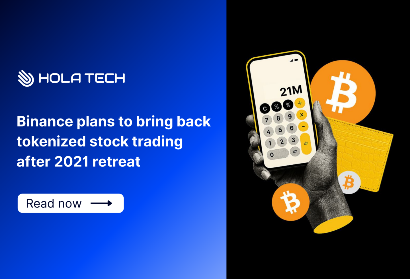 Binance plans to bring back tokenized stock trading after 2021 retreat