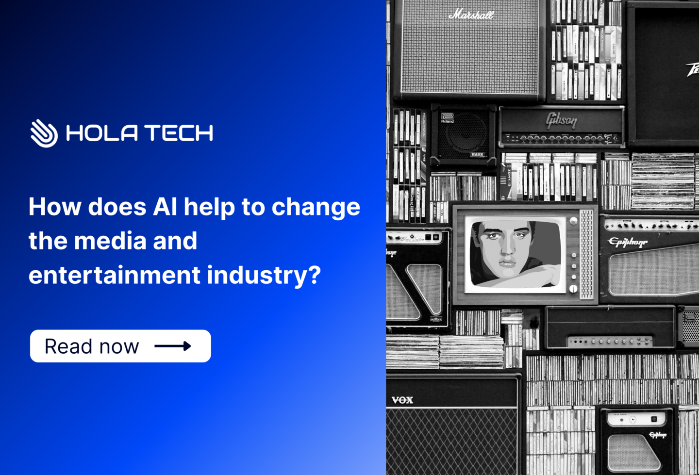 How does AI help to change the media and entertainment industry?