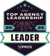 50Pros Top Agency Leadership Leader 2025